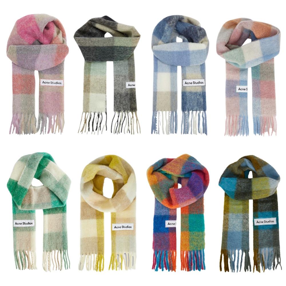 아크네 체크 밸리 머플러 22FW [당일출고]