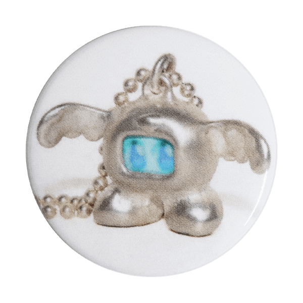 Shirone pin button