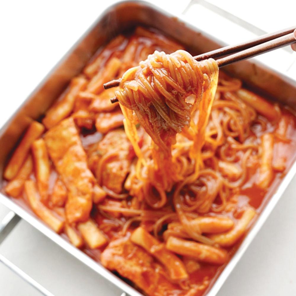 오천떡볶이 즉석 밀키트 사과처럼 달콤한 옛날 밀떡 쫄볶이 세트