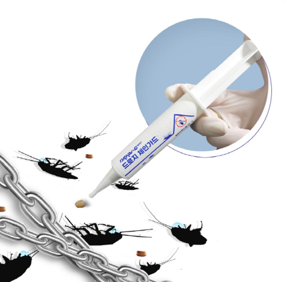 바퀴벌레퇴치법 바퀴벌레약 바퀴벌레없애는법 드로지 체인가드 35g