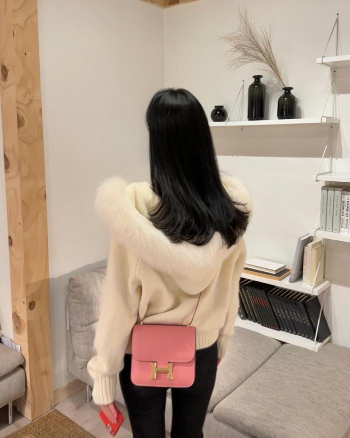 포근 폭스 후드집업(3 col)