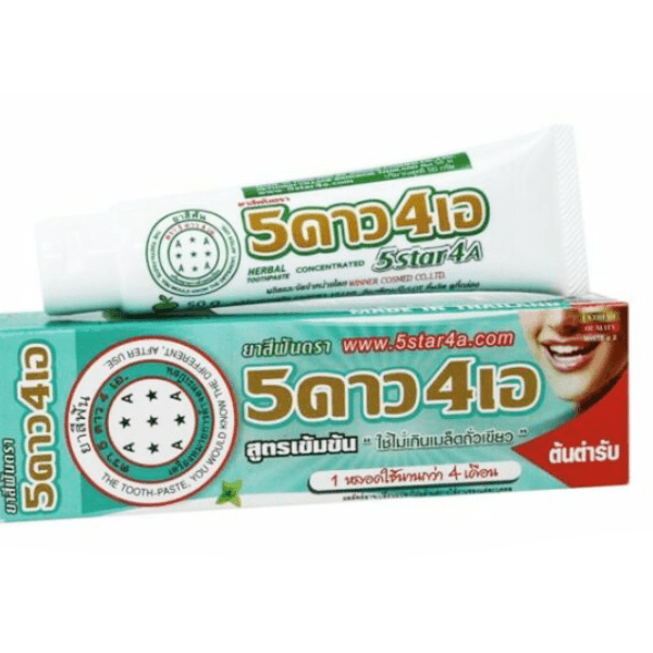 5star4a/ 태국 콩알치약 (치아미백) 50g