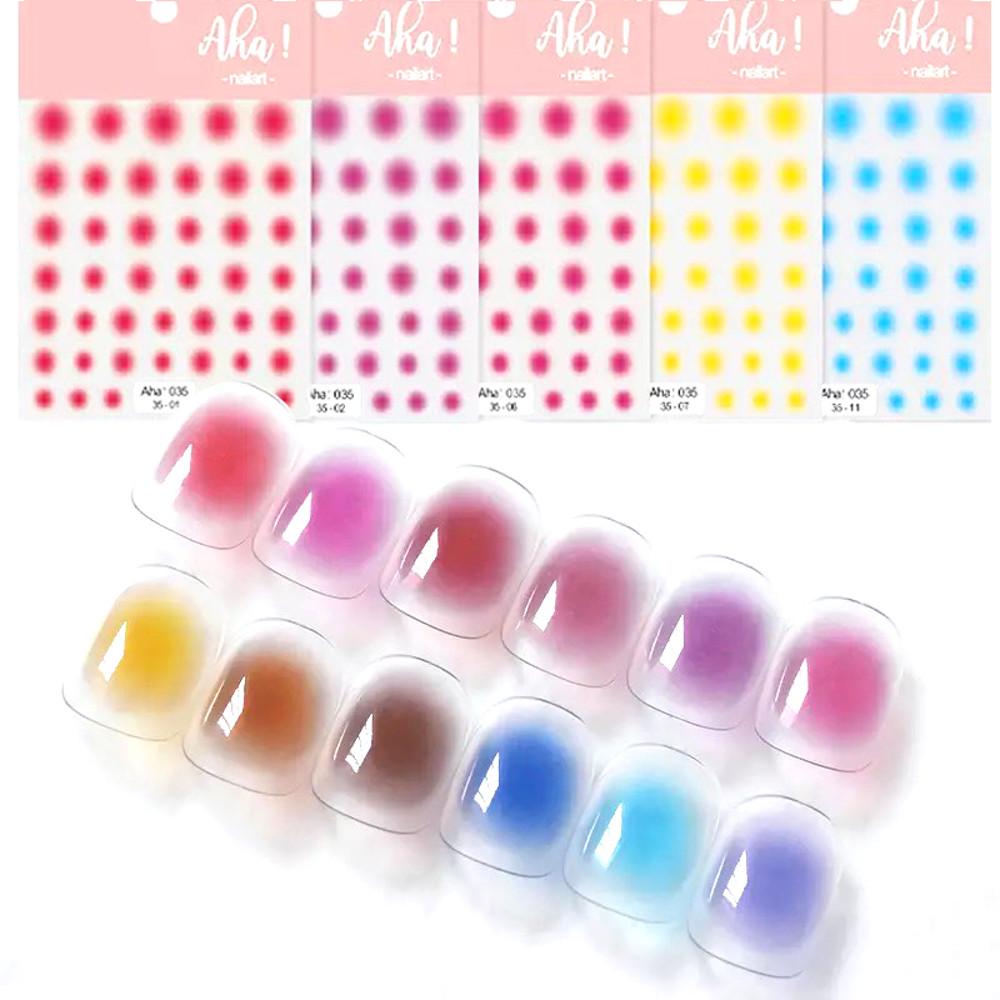 볼터치 네일 치크네일스티커 12종류