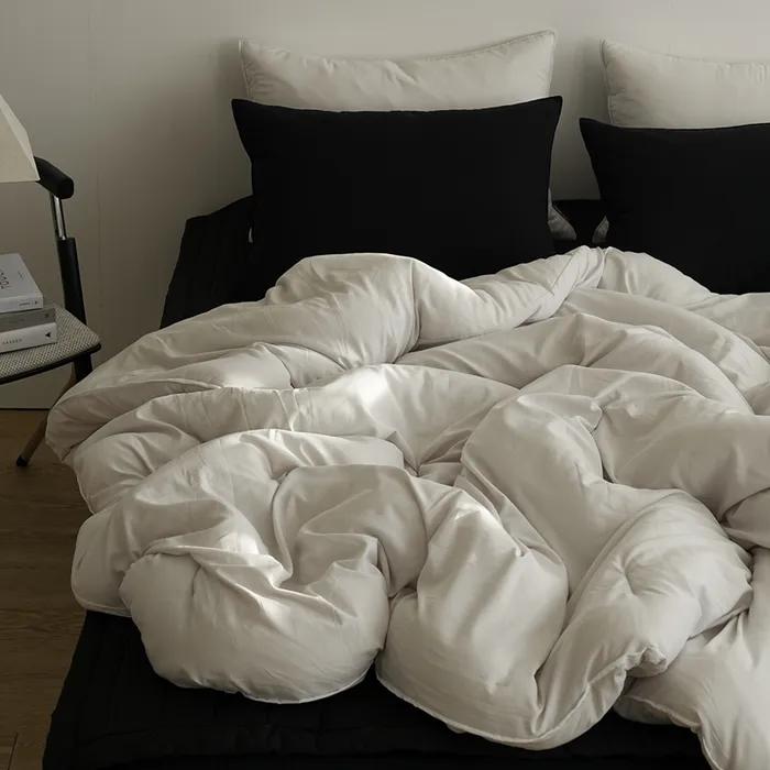 NEW 부드러운 카스테라 워싱 항균 옥수수솜 사계절용 차렵이불세트(SS/Q&K)-28color