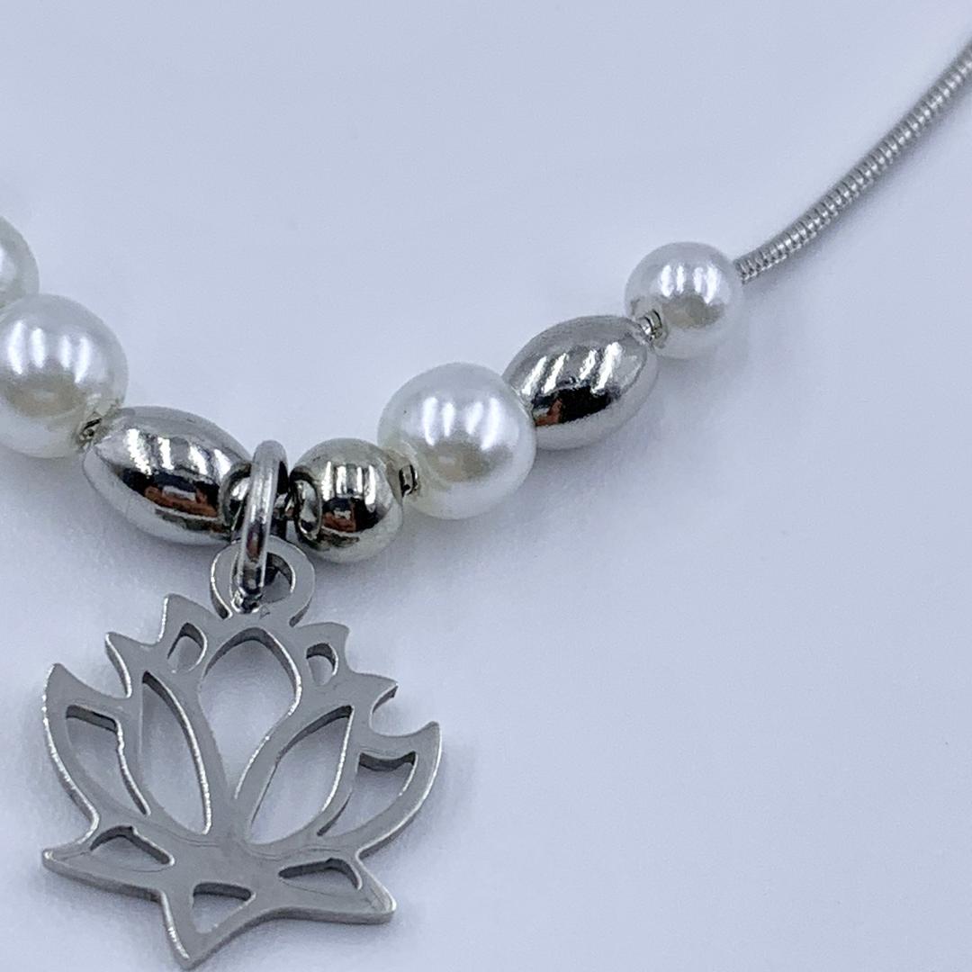 lotus flower necklace