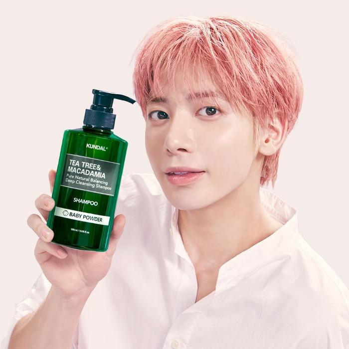 [향기선택] 쿤달 티트리 앤 마카다미아 딥 클렌징 지성샴푸 500ml