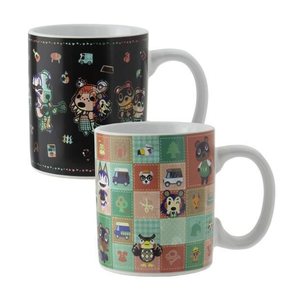 Paladone Animal Crossing 공식 라이센스 동물의숲 열 변화 커피 머그컵