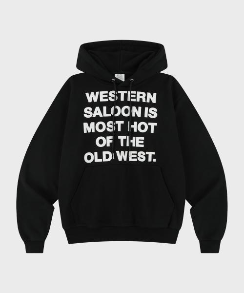 TYPO HOODIE BLACK