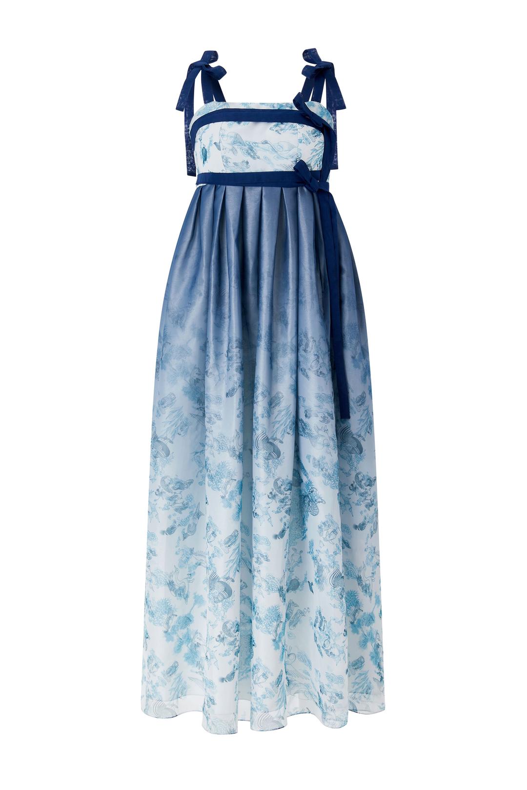 [Share] 화조도 그라데이션 드레스