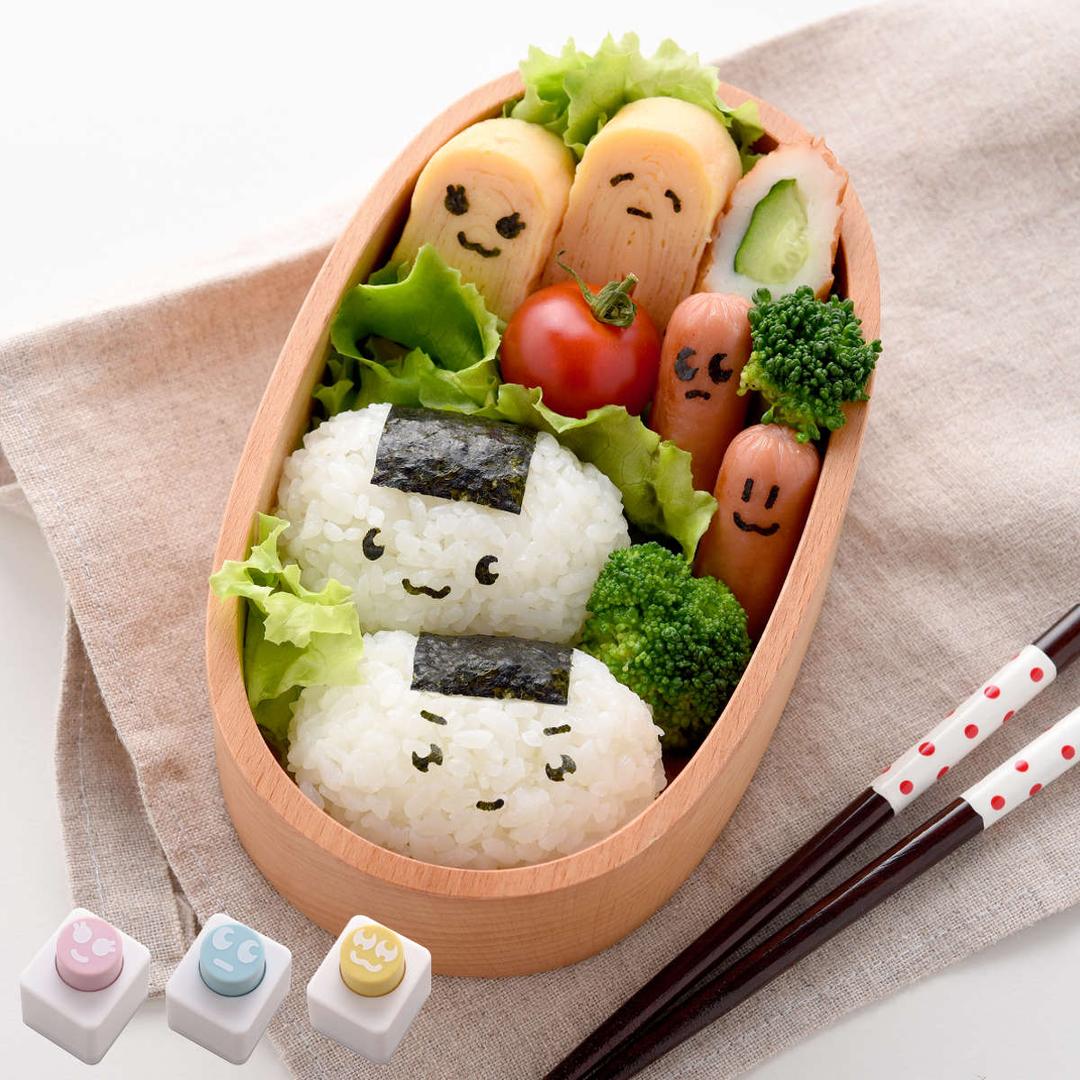 【楽天市場】のりパンチ にこにこパンチmini×2キュート （ キャラ弁 お弁当グッズ デコ弁 海苔パーツ デコレーション のり抜き型 パンチ 顔パーツ 海苔 のり 海苔型 パーツ 簡単 表情 ）：リビングート　楽天市場店