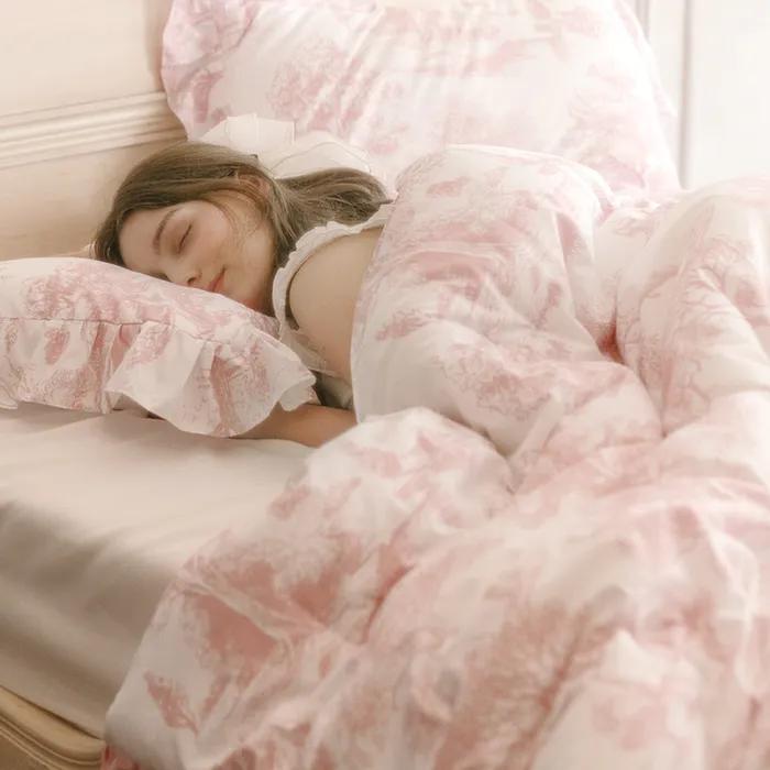 뜨왈 프렌치무드 프리미엄 알러지케어 호텔 사계절 차렵이불_3colors (SS/Q/K)