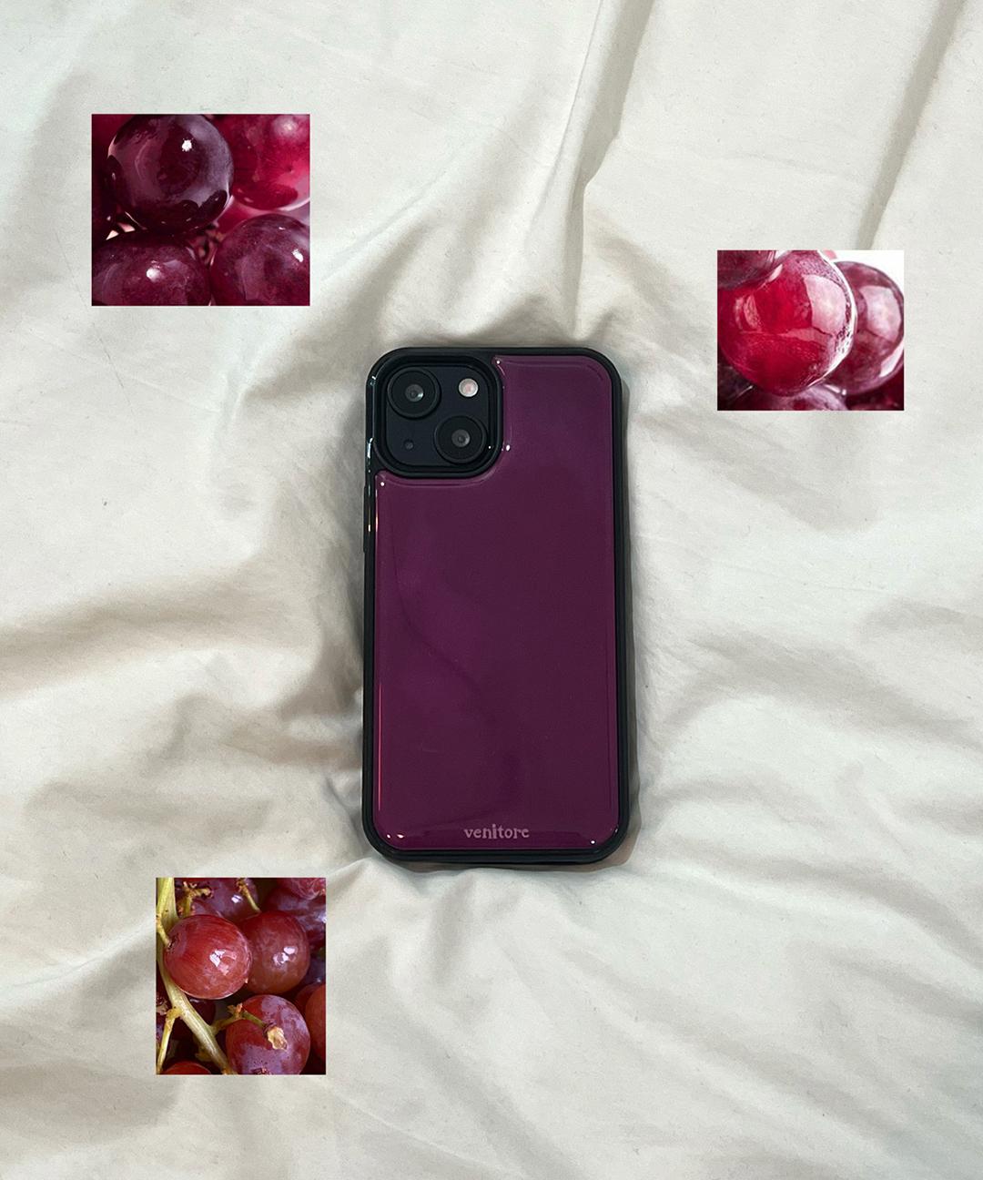 베니토어 [에폭시 범퍼 케이스 / 맥세이프 글라스 케이스] 포도 케이스 Grape Bumper Case 🍇