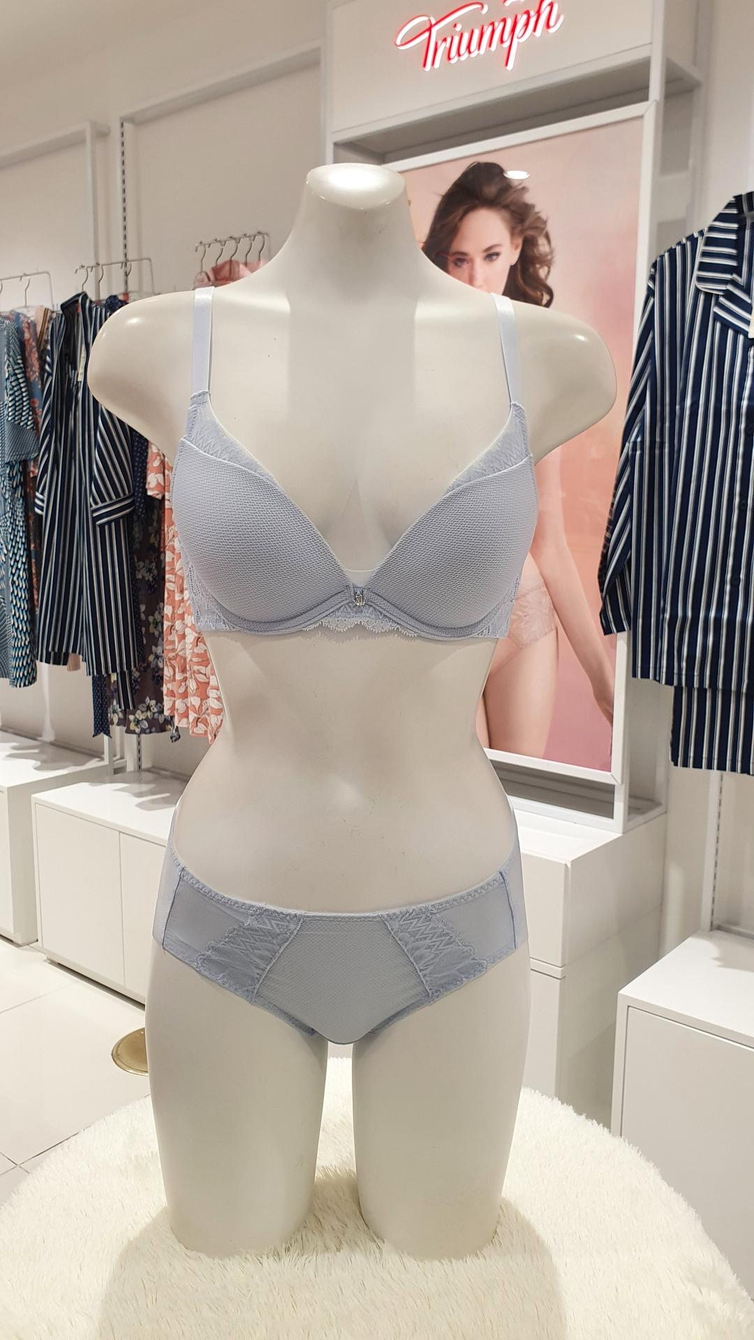 [트라이엄프] 22SS블루드리밍 클린 에어+오일 브라햄셋트,TBWBR311 TBWBP311BU