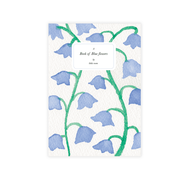 A Book of Blue flowers Note
