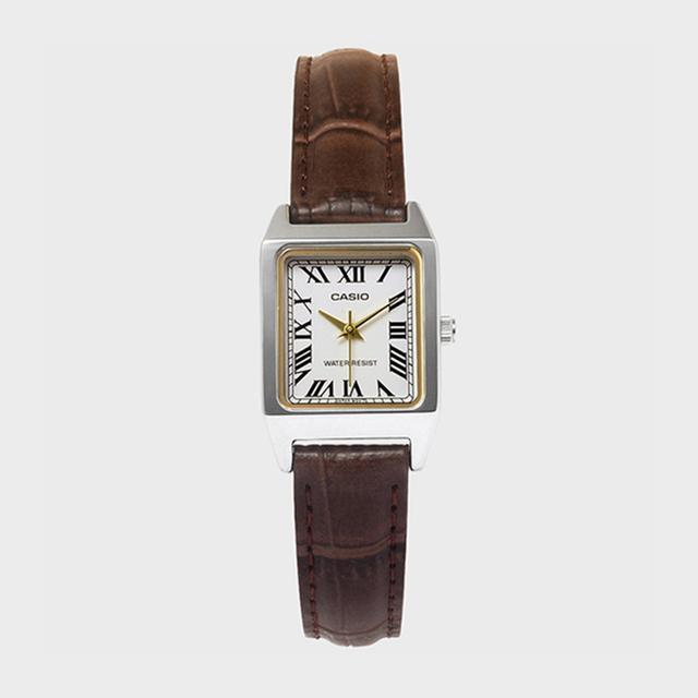 CASIO 카시오 LTP-V007L-7B2 여성 가죽밴드 심플 손목시계