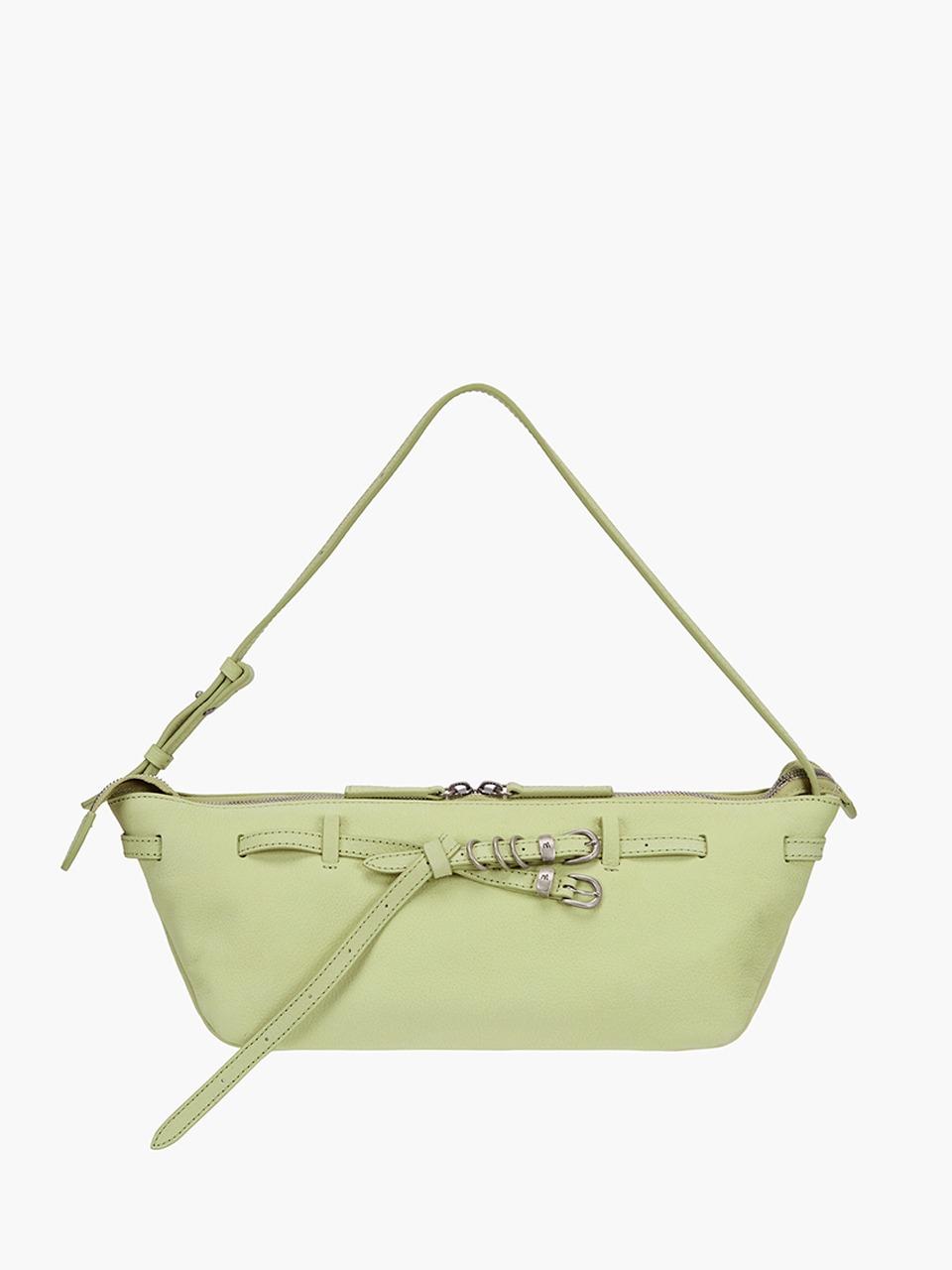 GRANDMA USED SLING BAG_avocado nubuck