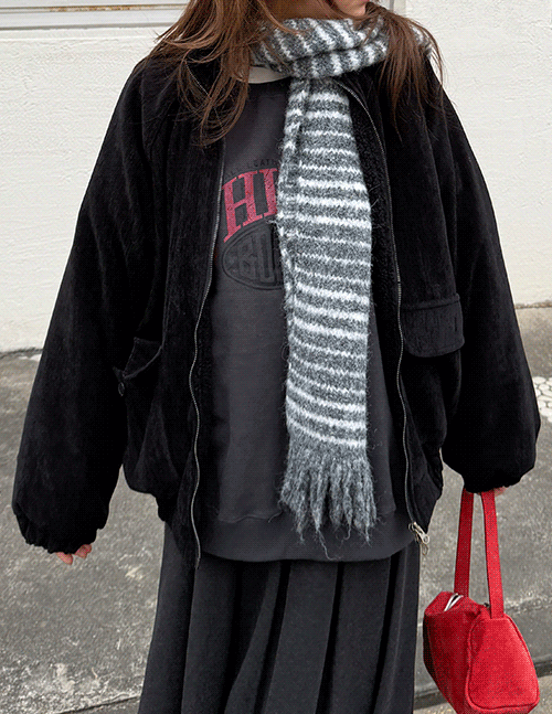 차차 스트라이프 머플러