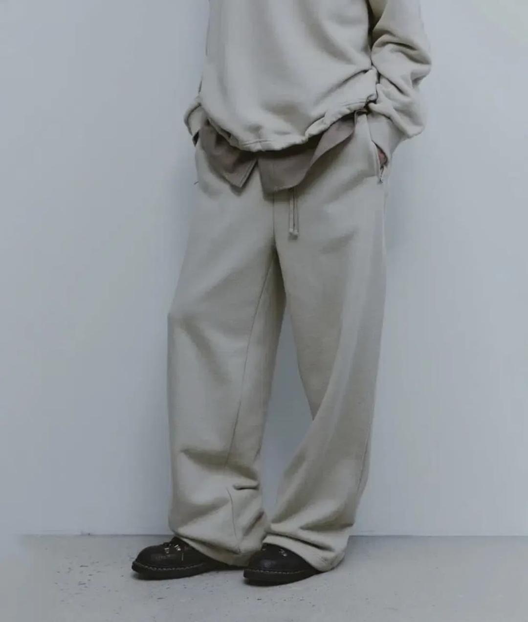 유스 컷오프 스웻팬츠 베이지 | 후루츠패밀리