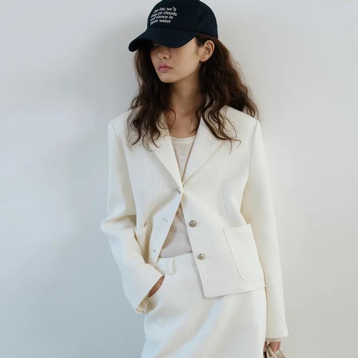 Alice tweed jacket_3colors