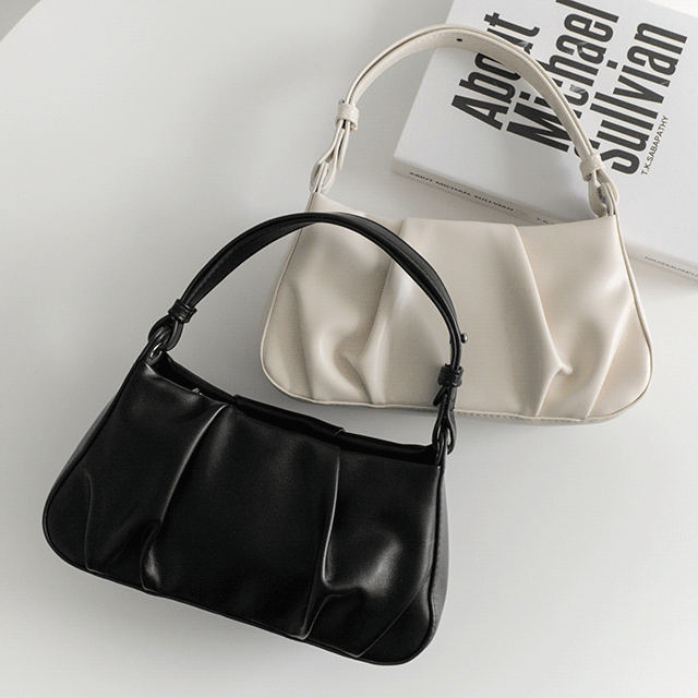 당일배송 데일리 셔링 미니 토트 숄더백