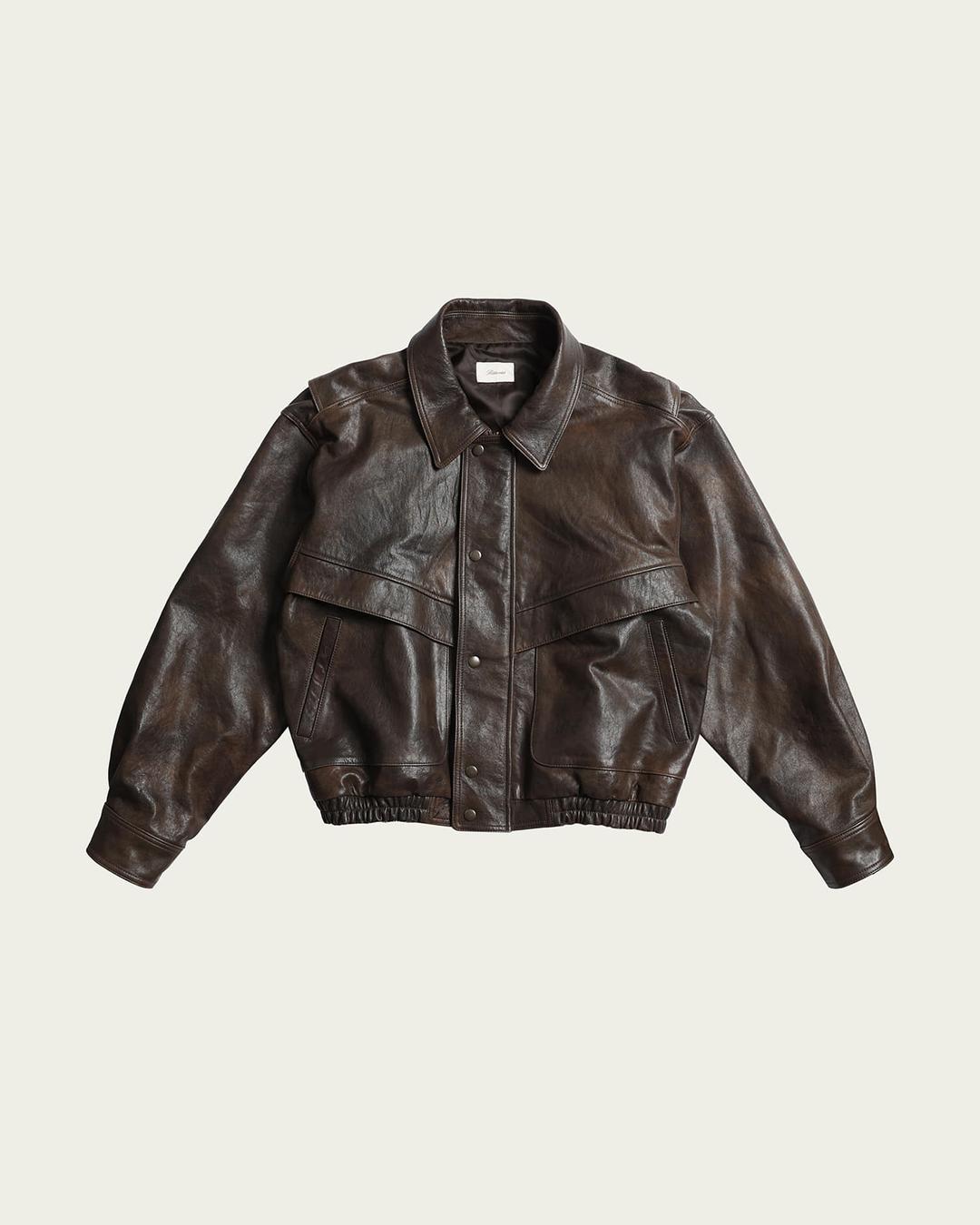 (3차) Calm Leather Jacket