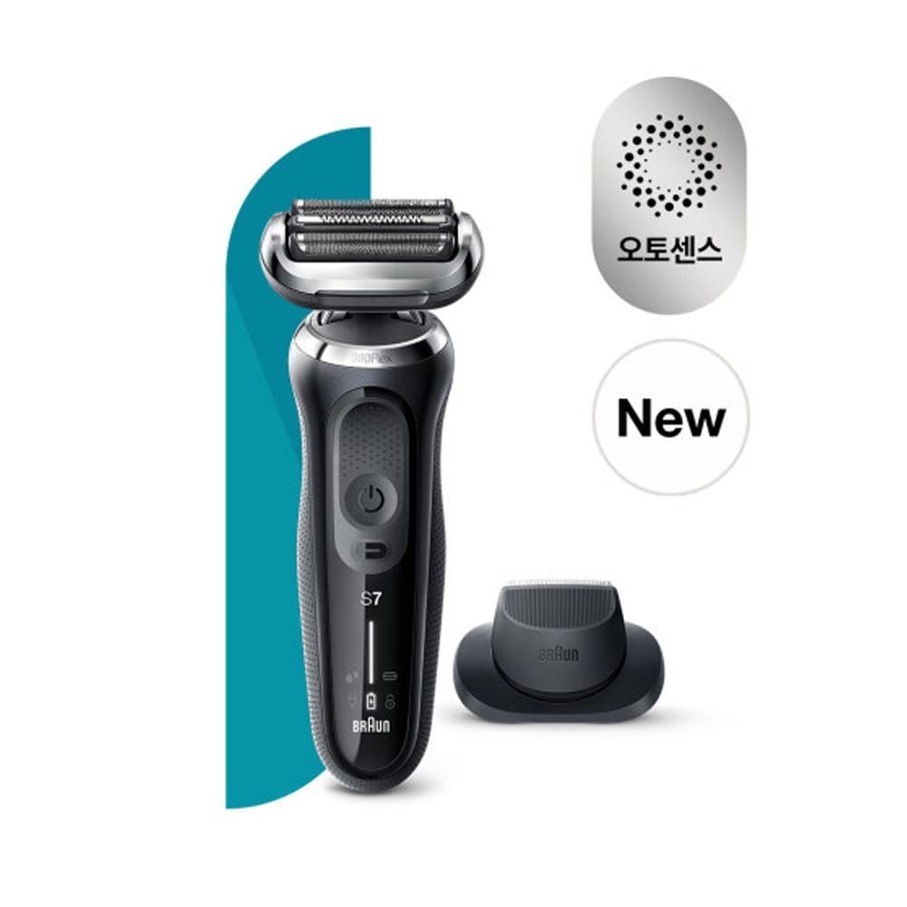 [BRAUN] 브라운 전기면도기 NEW 시리즈7 71-N1200S 블랙 (구성품 선택)