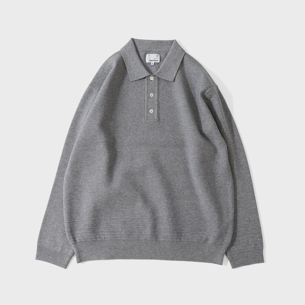 21FW Kelowna Knit Pulllover Melange Gray