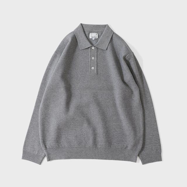 21FW Kelowna Knit Pulllover Melange Gray