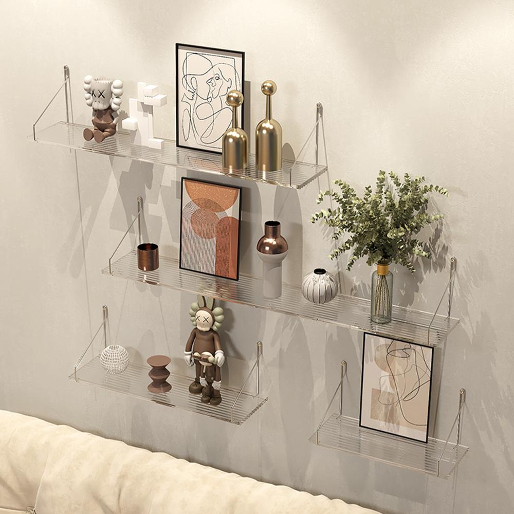 못없이 아크릴 벽선반 무타공 인테리어 무지주 꼭꼬핀 벽걸이선반