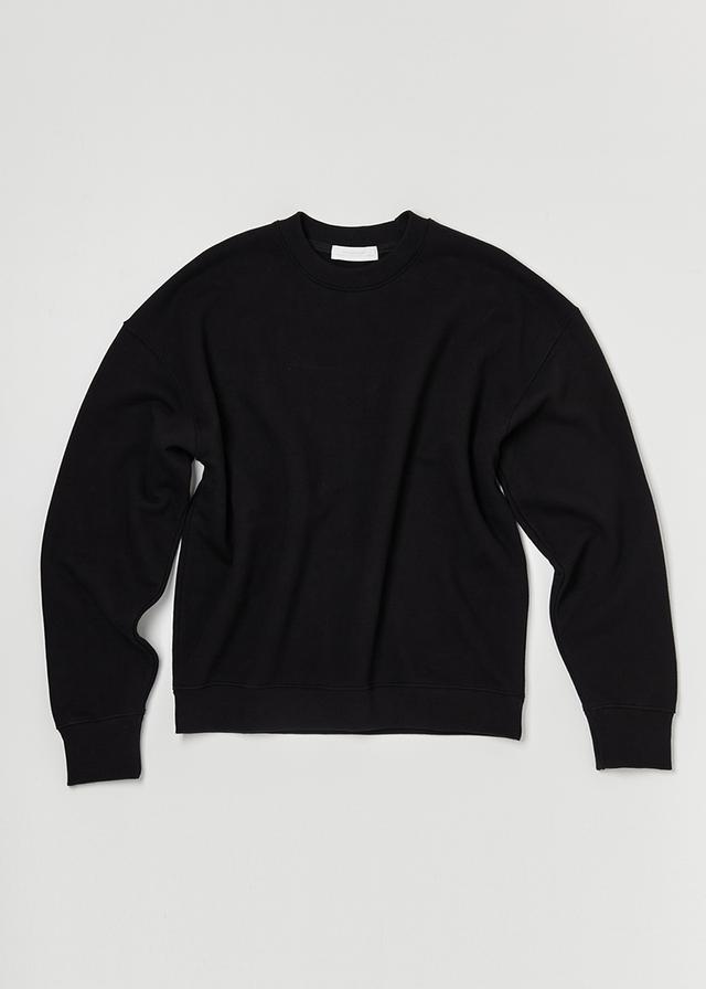 LOGO SWEATSHIRT IN BLACK