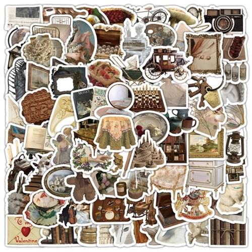 103p 오래된 공방 조각스티커