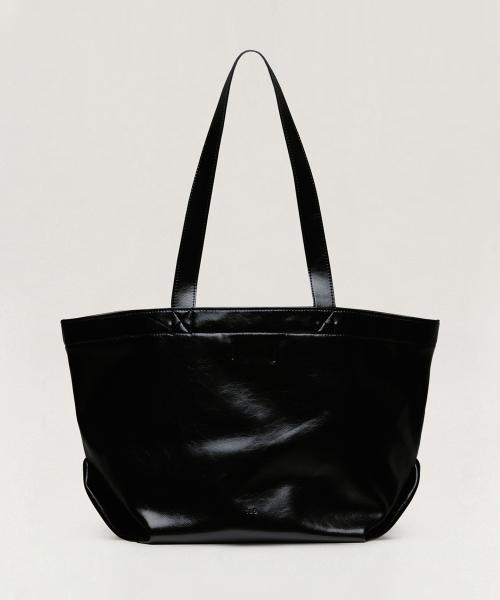 CARRIE BAG_GLOSSY BLACK