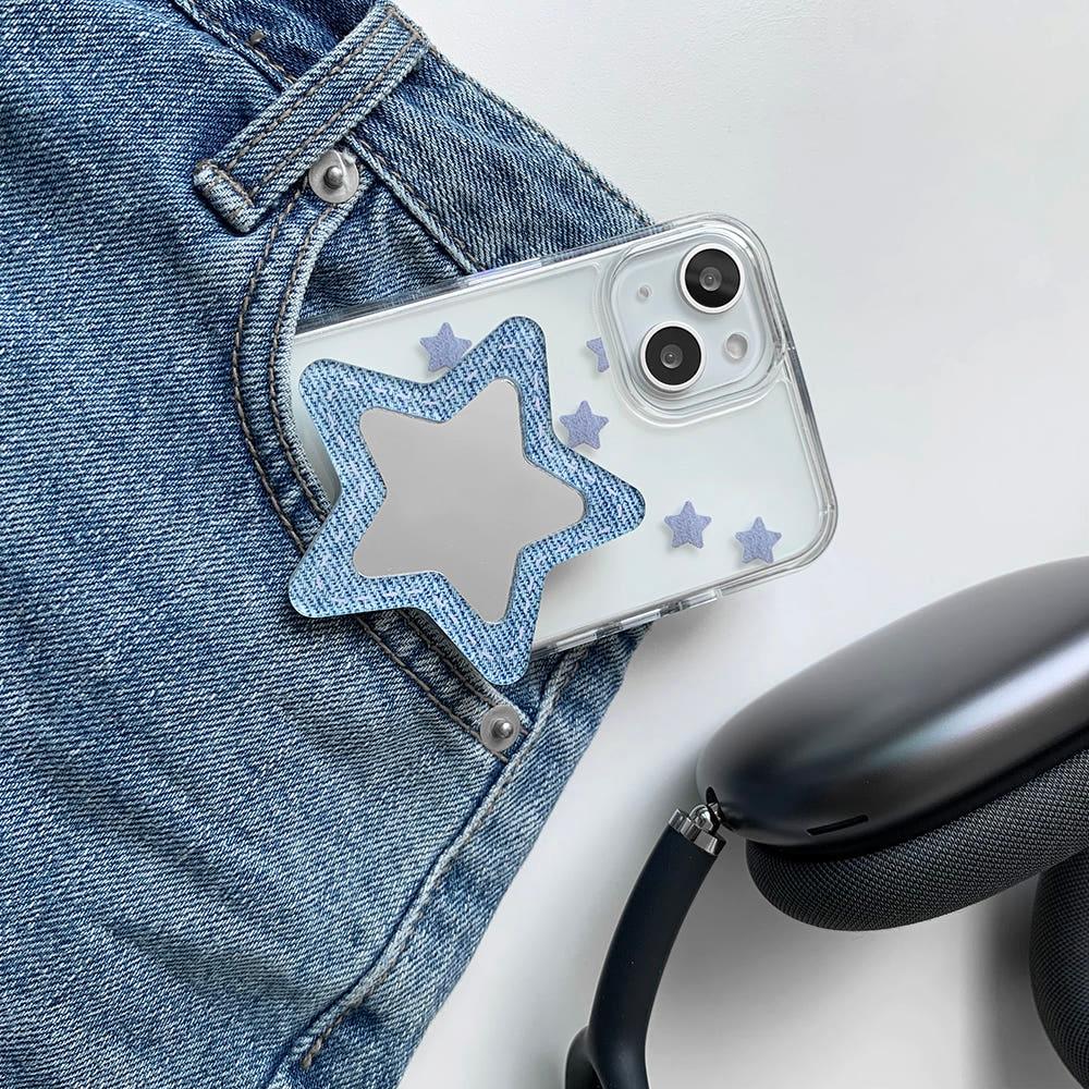 별 거울 맥세이프 그립 톡홀더 스타 미러