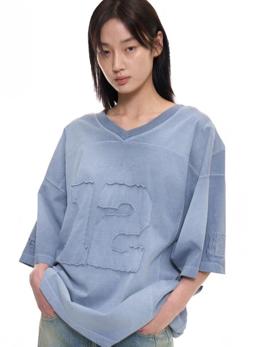 [2000 ARCHIVES] VINTAGE FOOTBALL T - VINTAGE BLUE