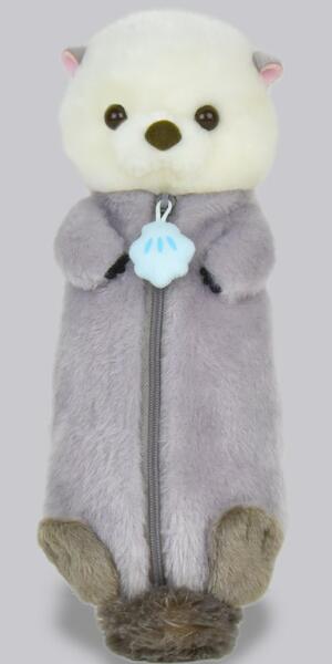 【楽天市場】【PLUStt】【アミューズ正規品】うきうきらっこペンポーチ らいちゃん　702946【送料無料】(らっこ、ラック、人形、玩具、おもちゃ、ぬいぐるみ、筆記用具、筆箱、筆入れ、ポーチ、ペンケース、キャラクターグッズ)：セレクトプラス