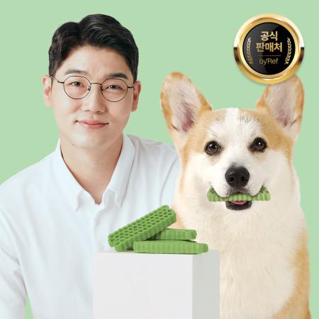 이런 상품 어때요? 바이레프 허니콤츄 베지 M 저알러지 저칼로리 중형견 강아지껌 강아지덴탈껌 치석제거 양치 간식 개껌 8개입