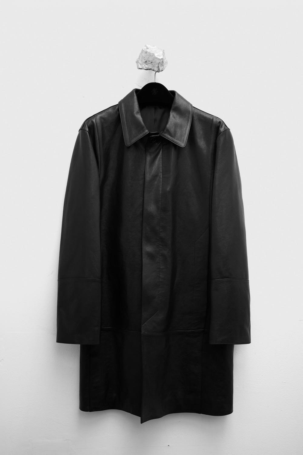 Leather Car Coat