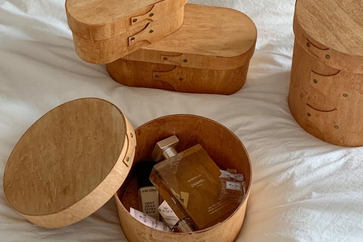 natural wood living shaker box 네추럴 우드 리빙 셰이커 박스 정리