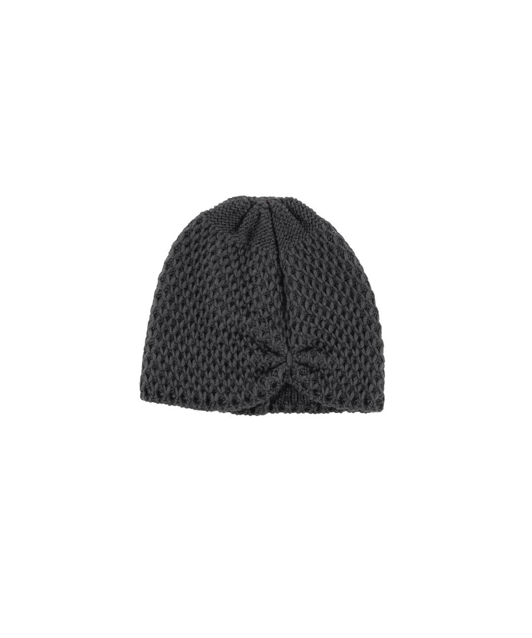 RIBBON BEANIE CHARCOAL
