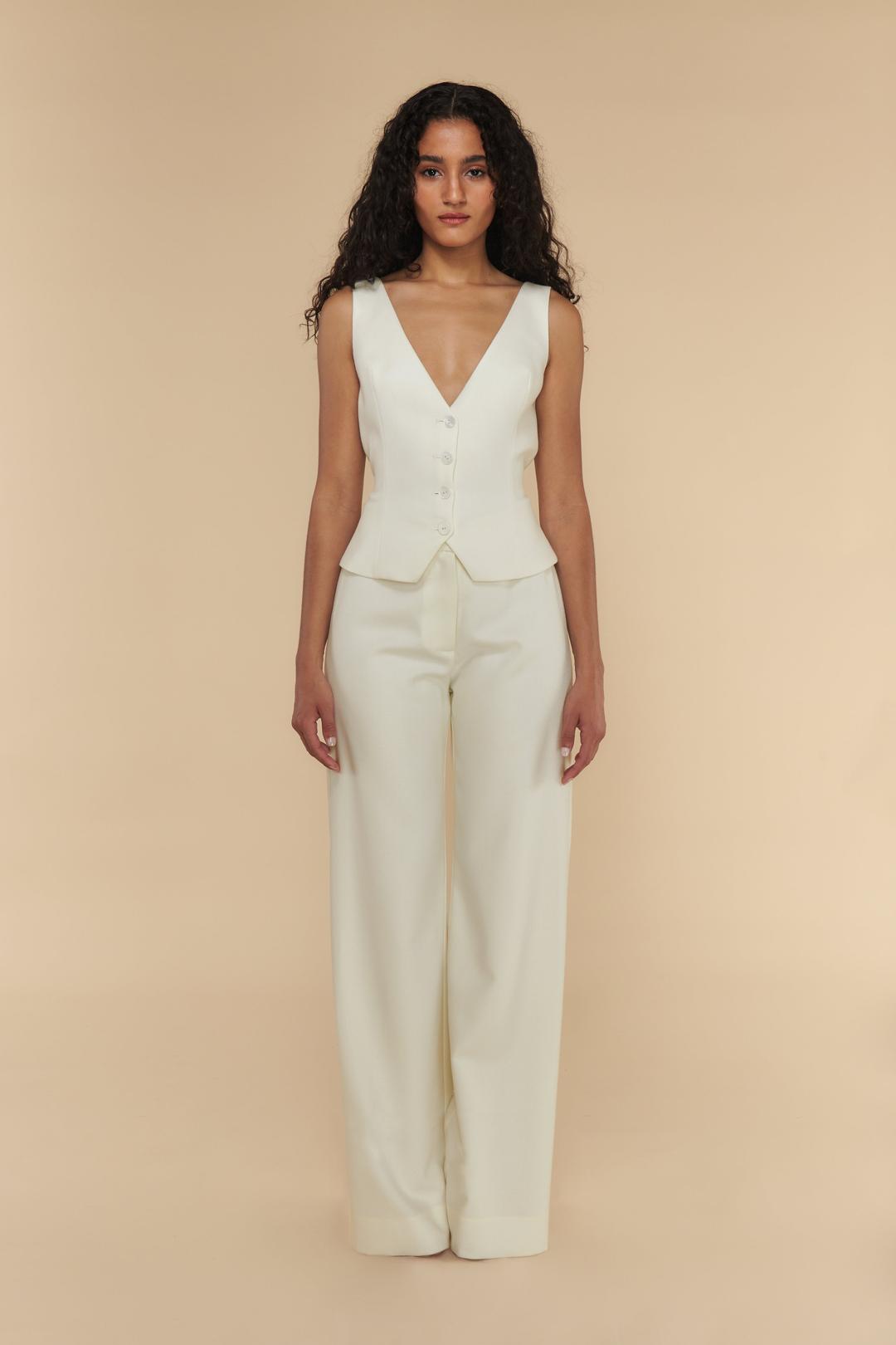 Courthouse Trouser - Wool / XXS (PETITE) (PRE-ORDER)