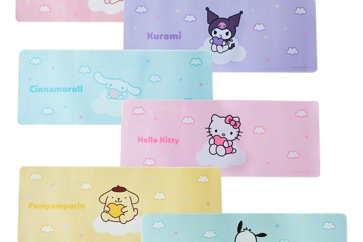 산리오캐릭터즈 마우스장패드 책상매트 데스크패드 5types