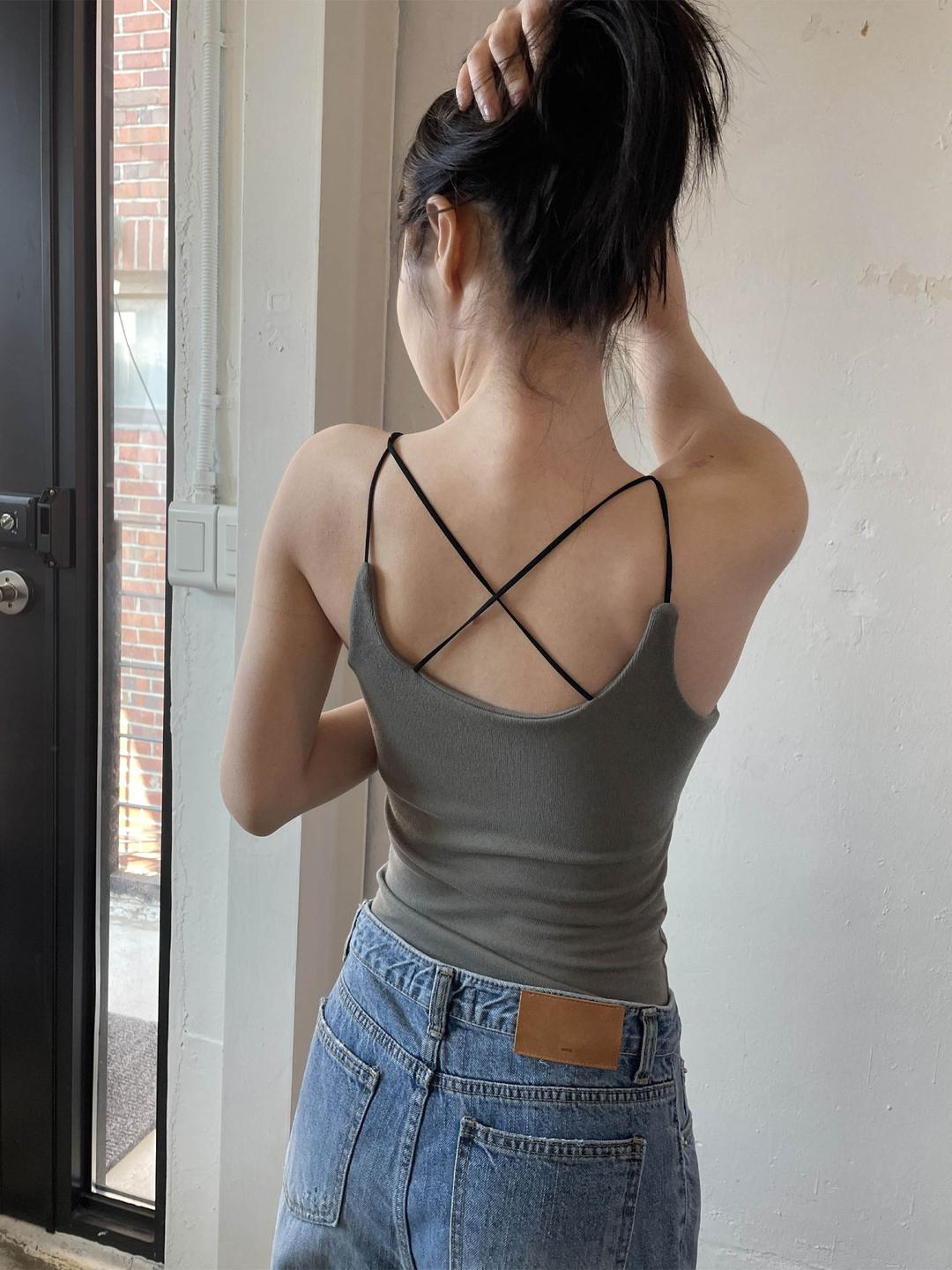 cross X cap sleeveless