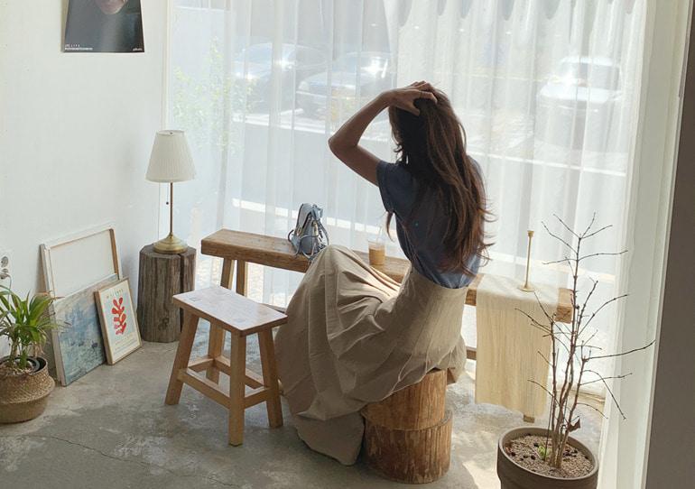 [made prostj] 비비 플레어 스커트 (2colors&2types)