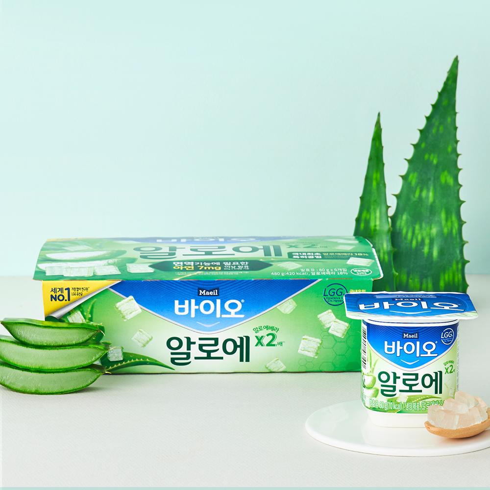 매일바이오 알로에 80g 6개_냉장
