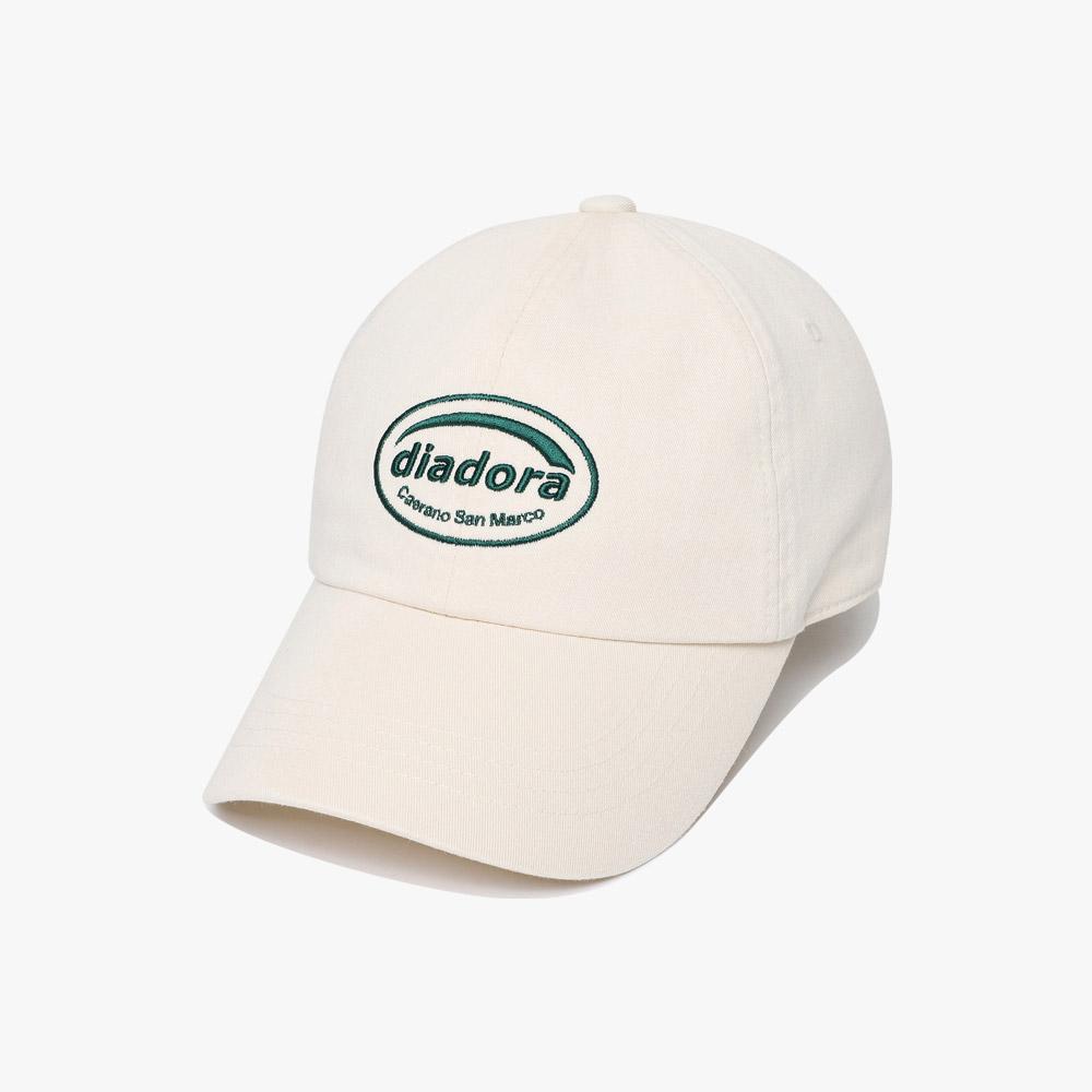 와펜 로고 볼캡 IVORY