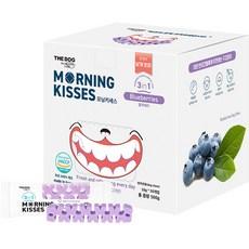 더독 강아지 모닝 키세스 3in1 덴탈 껌 블루베리 50p