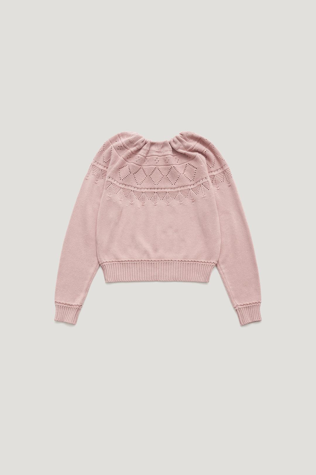 SOOTHE RAGLAN SCACY 3WAY KNIT_PINK / ₩149,000