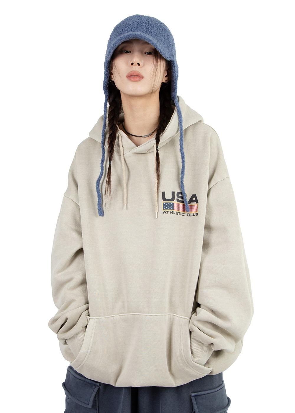 릿킴 USA VINTAGE SWEAT HOODIE