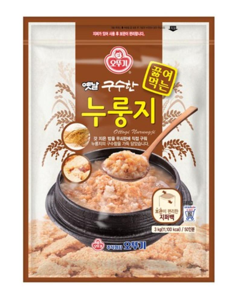 오뚜기 옛날 구수한 끓여먹는 누룽지 3kg