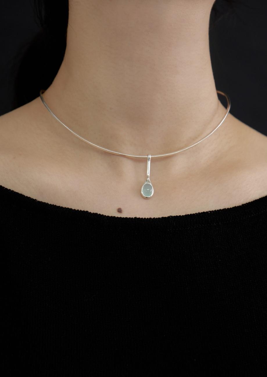 [blue summer wave] umool x sense optic necklace 01